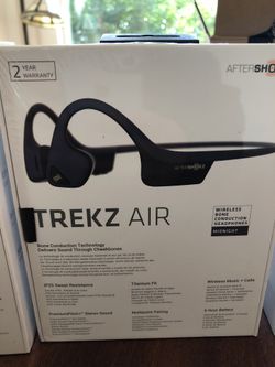 Aftershokz Trekz AIR wireless headphones Brand New Sealed 3