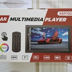 Kissound Double Din 7" HD Touchscreen Car Stereo