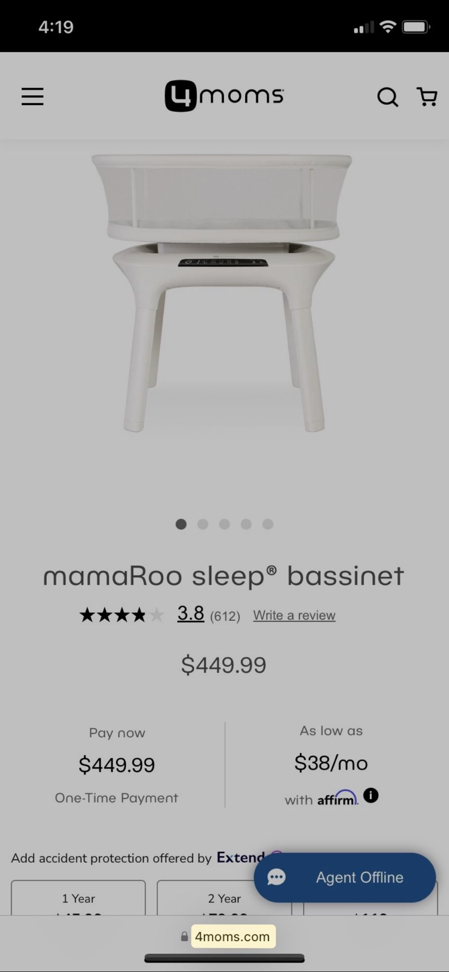 4moms Bassinet