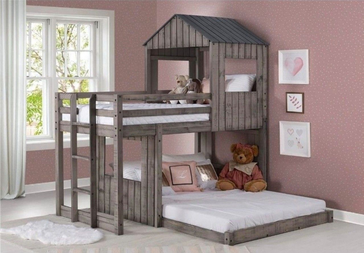 Campsite Kids Loft Twin/Full Bed