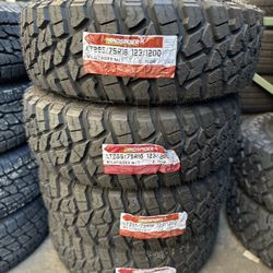 SET 265/75/16 LANDSPIDER NEW TIRES NUEVAS
