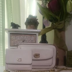 Coach Crossbody Purse And Wallet 