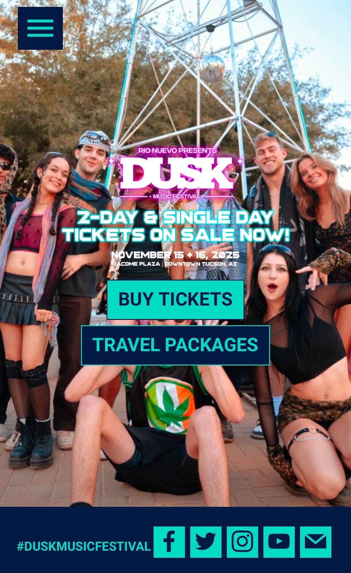Dusk Music Festival Sunday GA Ticket