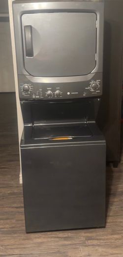 He Stackable washer and dryer