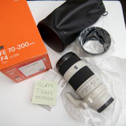Sony 70-200mm F4 G Lens