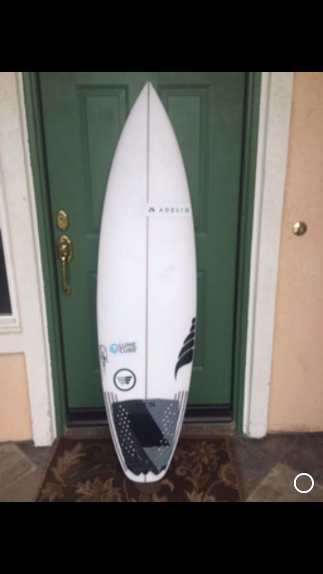 5’8” Solid Surfboard