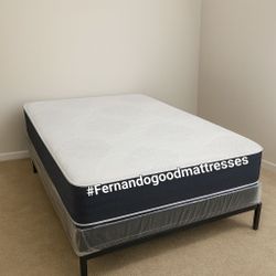 NEW Full-Size MATTRESS and BOX SPRING. Bed frame not included👍