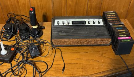 Atari System & 14 Video Games (All For $15)
