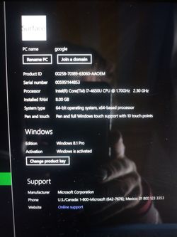 Surface pro 3