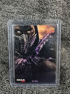 2026 UpperDeck Exclusive Imax Mortal Kombat 2 Promo Card (Sub Zero)