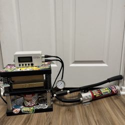 Low Temp V2 Presser With Hydraulic Pump  (rosin  Extractor