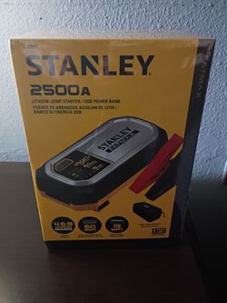 Stanley 2500A lithium jump starter