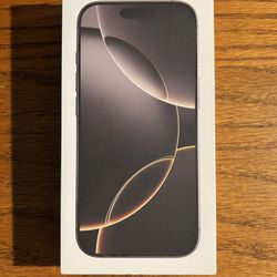 Apple iPhone 16 Pro (Natural Titanium) 256GB [Unlocked/New]