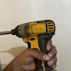 DeWalt 18V Impact Driver (DC825) with battery and charger.