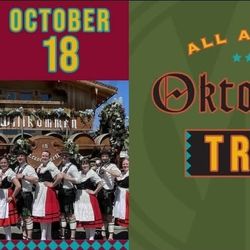 3 Mount Hood Railroad Fall Train [Oktoberfest Edition) tickets (parking, food and drink included)