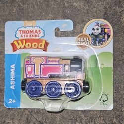 HUGE TOY BLOWOUT SALE! THOMAS & FRIENDS WOOD TRAIN ASHIMA (Asian Features) Vhtf Oop 