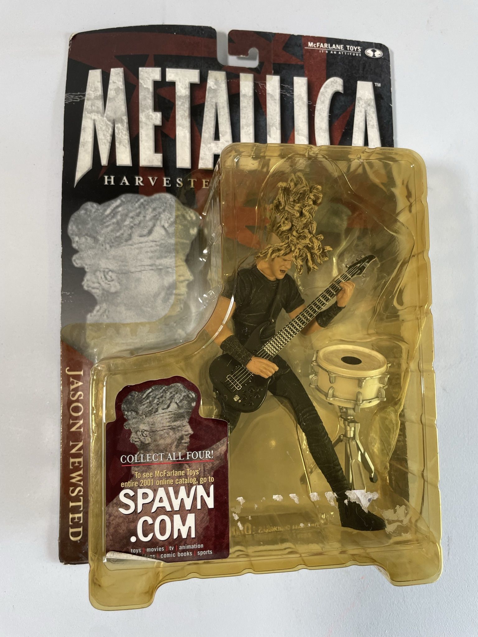 McFarlane METALLICA Harvesters of Sorrow Figures COMPLETE SET of 4 Sealed COOL!