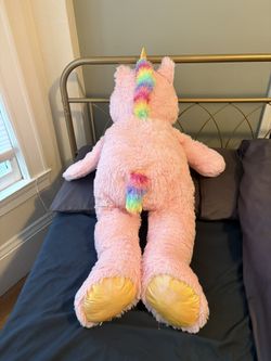 4 Feet Stuffed Unicorn 