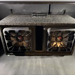 10” Solo Baric L7 Subwoofer And 3 Amplifier And EQ