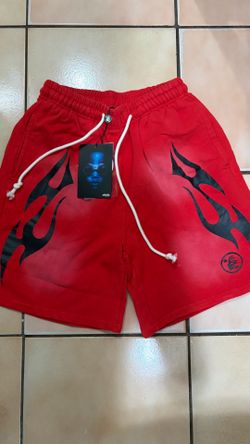 Hellstar Flames Shorts ‘Red