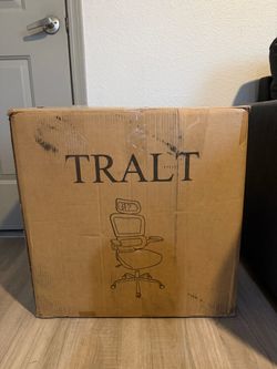 Office chair with headrest and backrest