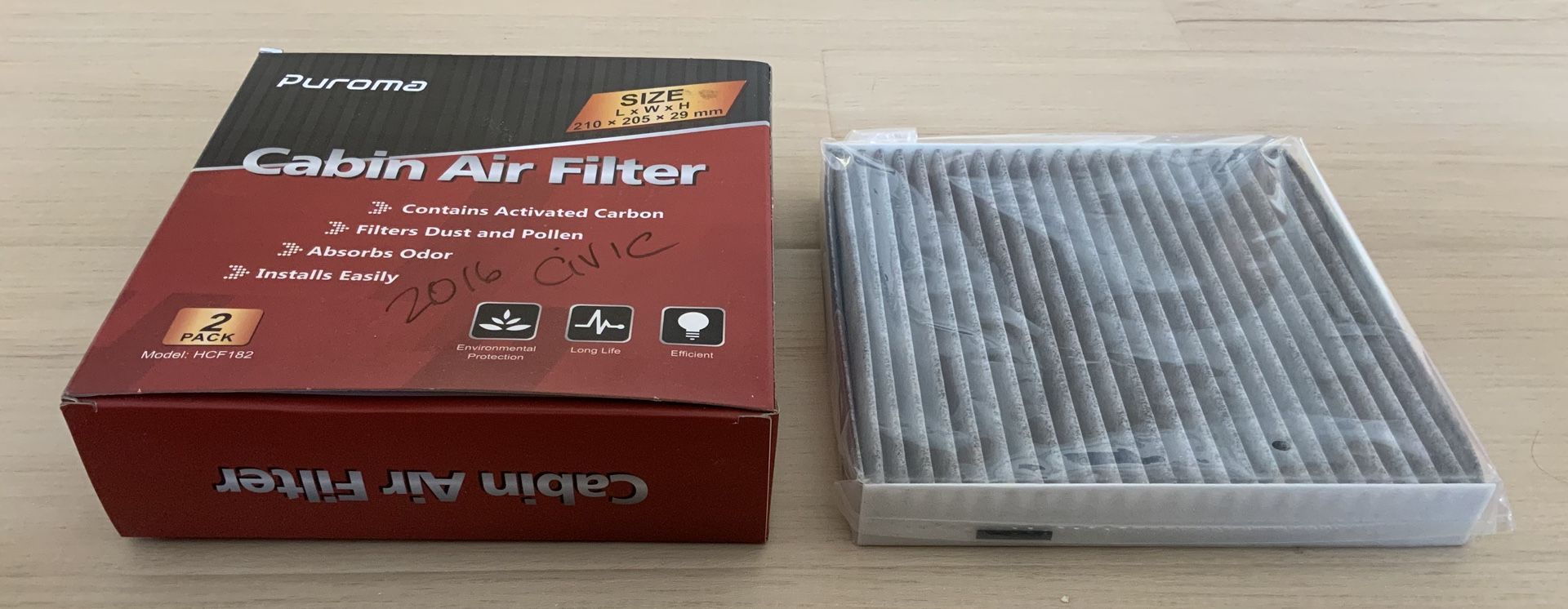 Puroma Cabin Air Filter (for Honda & Acura)