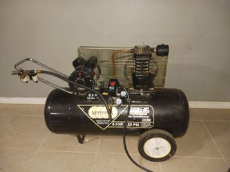 26gal 5hp 125psi air compressor