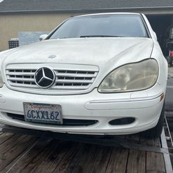 2002 Mercedes S500 Parts Only