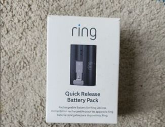 RING BATTERY PACK BRAND NEW