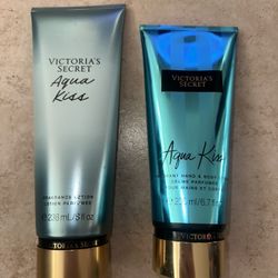 Victorias Secret Aqua Kiss Body And Hand Lotion 