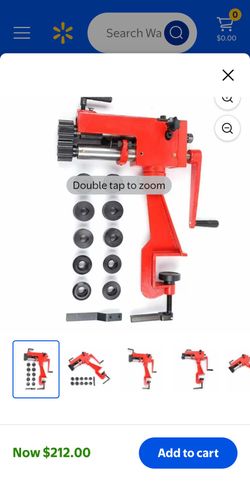 Josbuynls Bead Roller Manual Folding Machine 22-Gauge Sheet Metal Fabrication, 7"