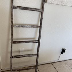 Decorative Blanket Ladder Rustic Farmhouse