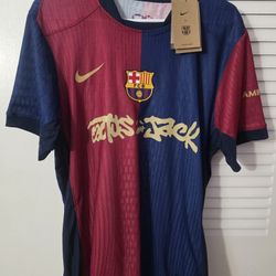   FC Barcelona x Travis Scott Cactus Jack Player Version Size XL Lamine Yamal #19 