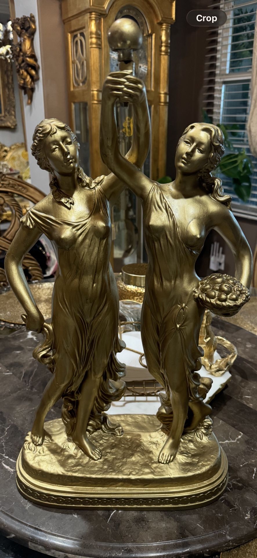 Gold Statue 25 By 14