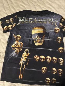 Megadeth All Around Design Shirt