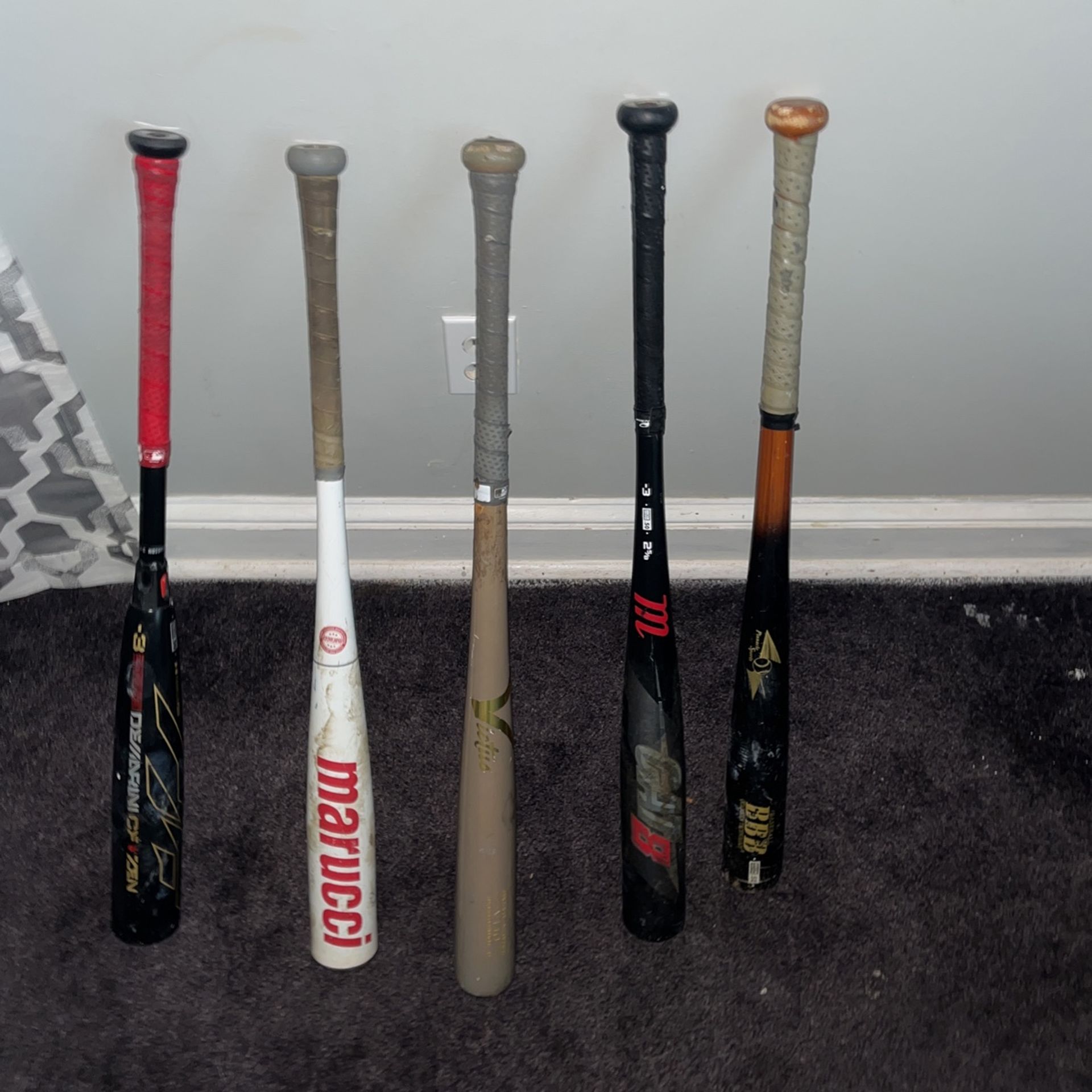 Drop -3 BBCOR Wood Alloy, and Composite Baseball Bats