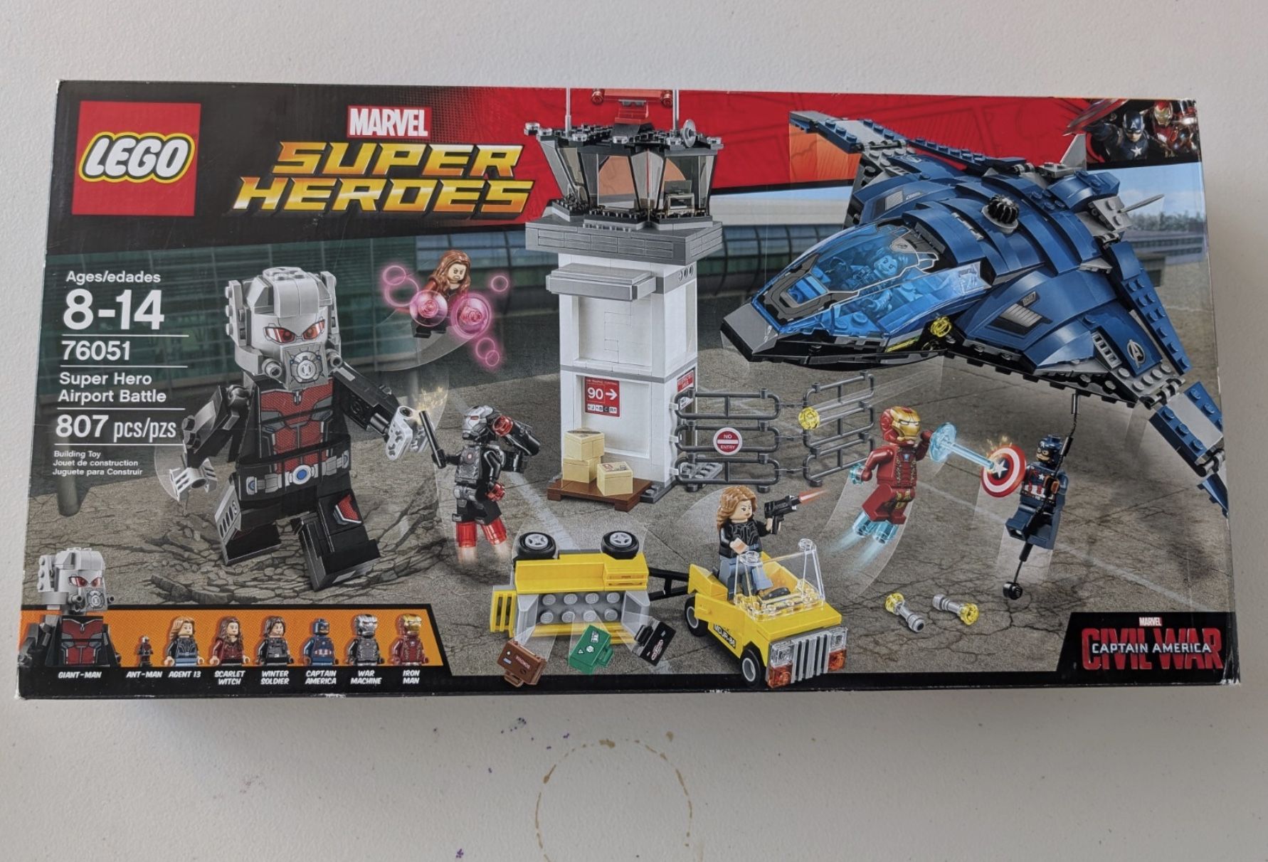 Lego Marvel Super Hero Airport Battle 76051
