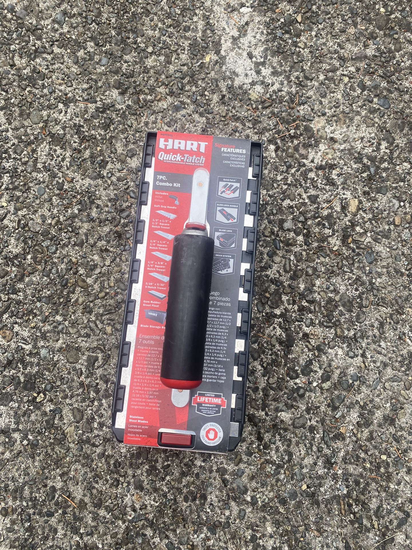 Hart Seven Piece Trowel Kit