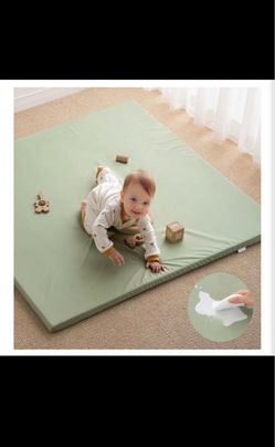 50x50 light green playmat