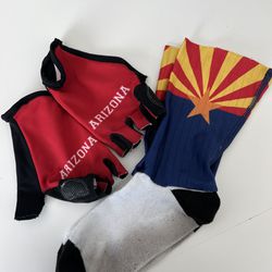 Arizona Cycling Gloves and Socks