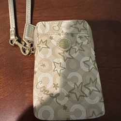 Vintage Genuine Coach Small Wristlet 