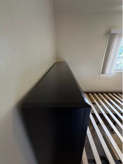 Bed Frame /W head board and dresser