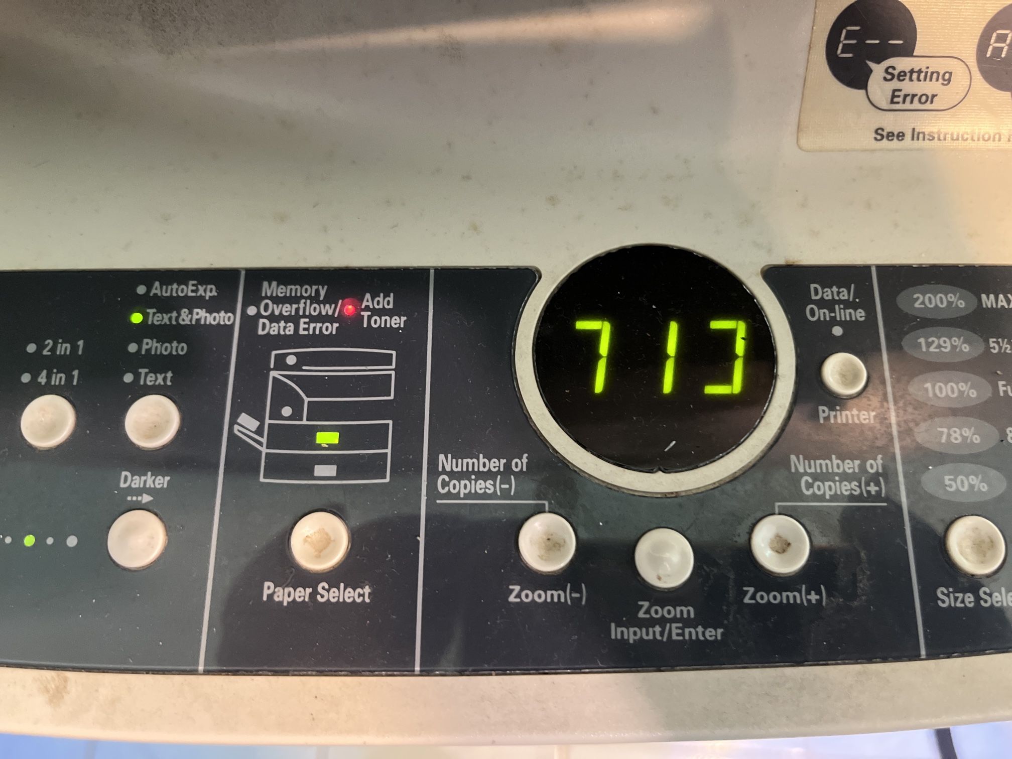 Photocopier