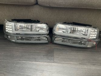 Gm Silverado Tahoe LED Headlights 99-06