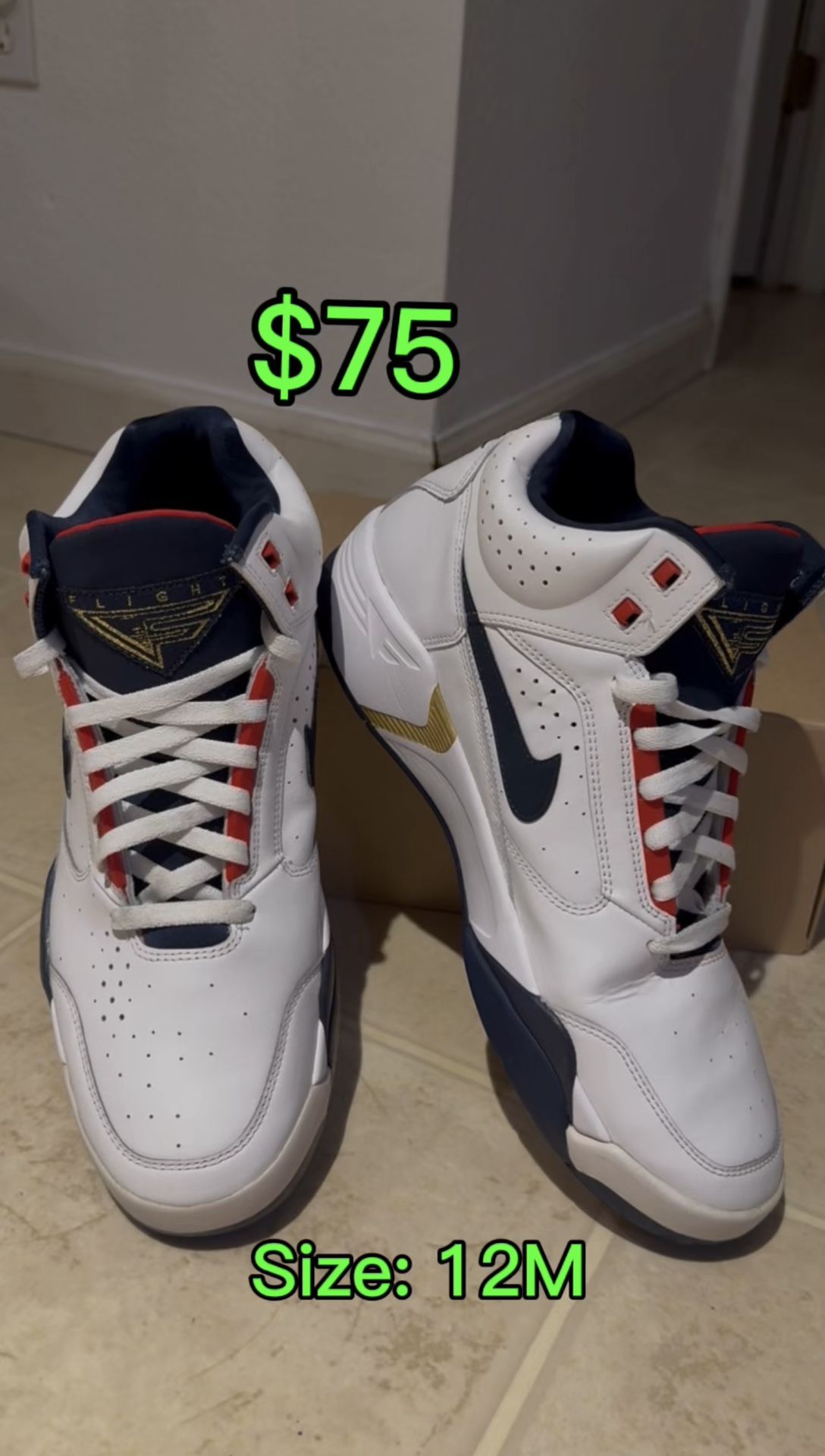 (2022 ) Size 12M Air Flight Mid Olympic 