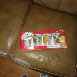 Simpsons Pint Glasses Collection 4 Pack