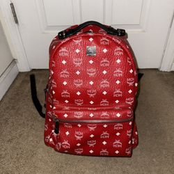 Red MCM Bookbag $300‼️
