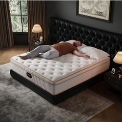 🔥New! 12" Queen HIRELIX Gel-Memory Foam Hybrid Mattress 