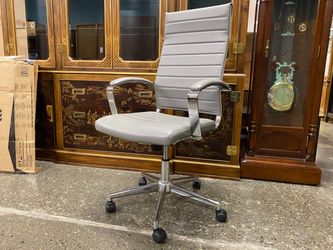 Ergonomic Grey Office Chair