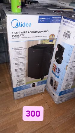 Midea 3-1 portable unit 10000 btu